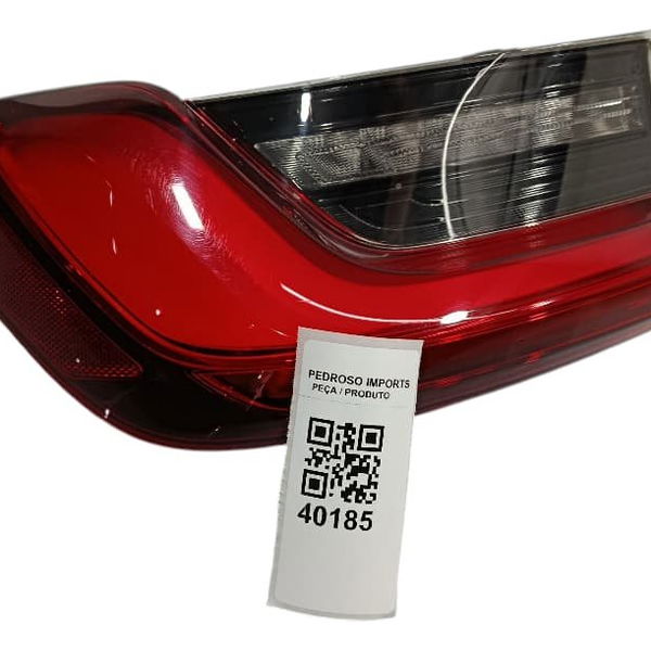 Lanterna Traseira Esquerda Bmw 320 2021 Esquerdo/motorista Vermelho