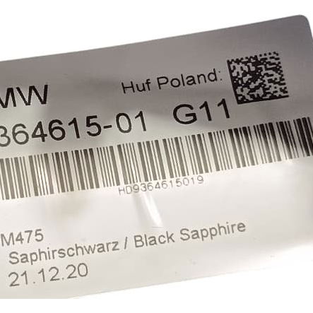 Capa Antena Teto Bmw 320 2021 Preto