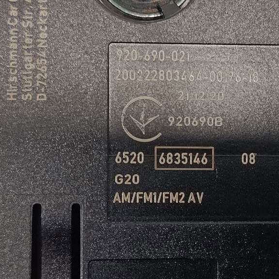 Módulo Antena Bmw 320 2021