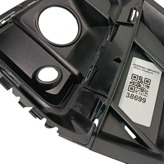 Grade Inferior Moldura Farol Milha Audi Q5 21/24 Preto Ambos Lados