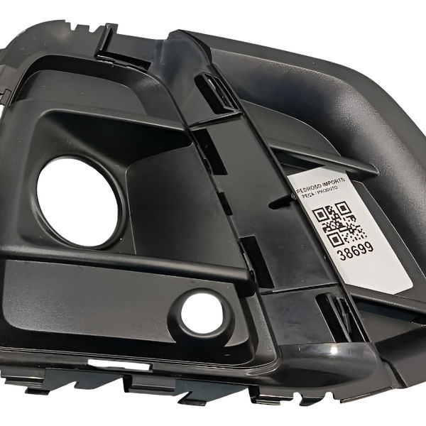 Grade Inferior Moldura Farol Milha Audi Q5 21/24 Preto Ambos Lados