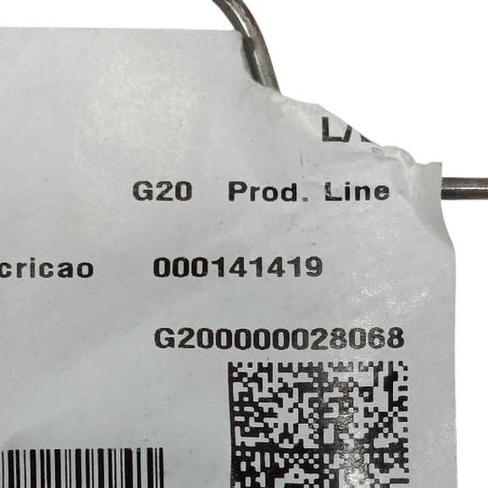 Cortina Banco Bmw 320 2021 Branco