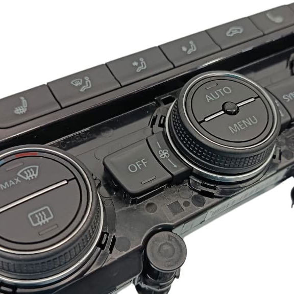 Botão Comando Ar Condicionado Vw Taos Highline 2023 Preto