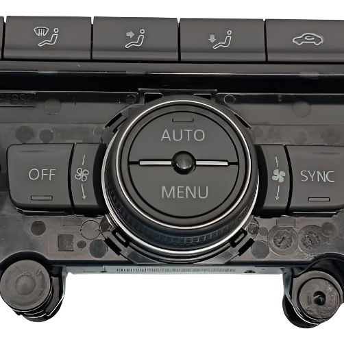 Botão Comando Ar Condicionado Vw Taos Highline 2023 Preto