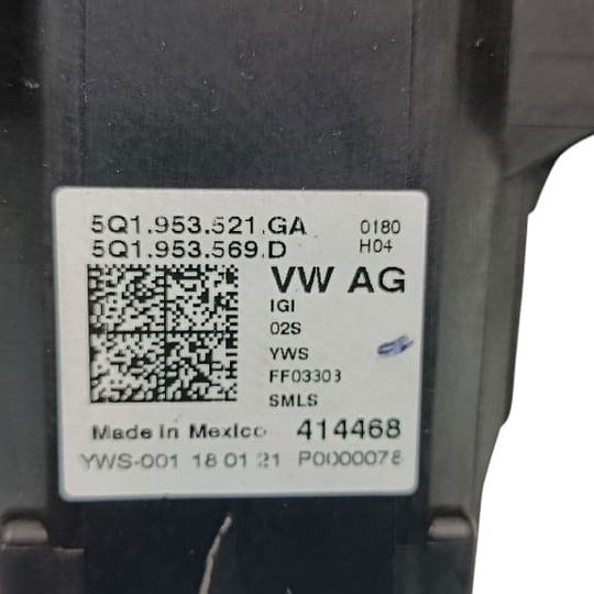 Chave Comando Pisca/seta/limpador Vw Taos Highline 2023