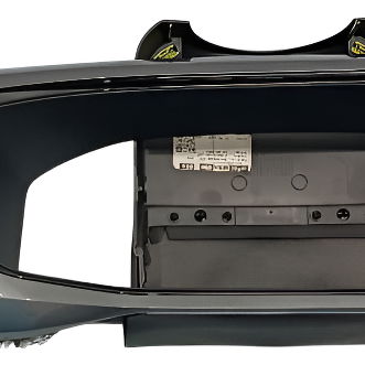 Moldura Painel Tft Vw Taos Highline 2023 - Preto - Animal Print