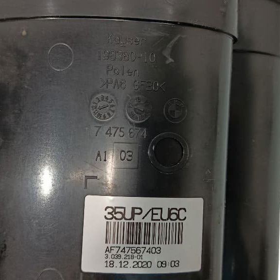 Filtro Canister Bmw 320 2021