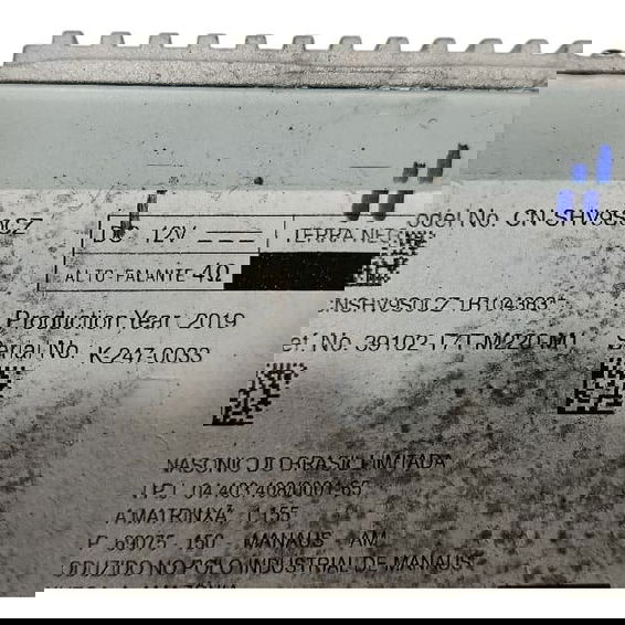 Central Multimídia Honda Hr-v Touring 1.5 Turbo 2020 Preto