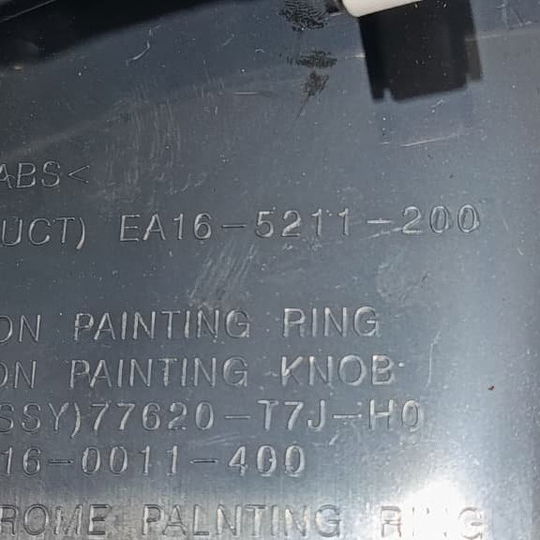 Difusor Ar Esquerdo Honda Hr-v Touring 1.5 Turbo 2020