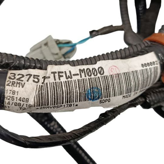 Chicote Porta Dianteira Esquerda Honda Hrv 2020