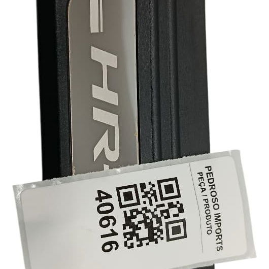 Soleira Porta Traseira Esquerda Honda Hrv 2020 Preto