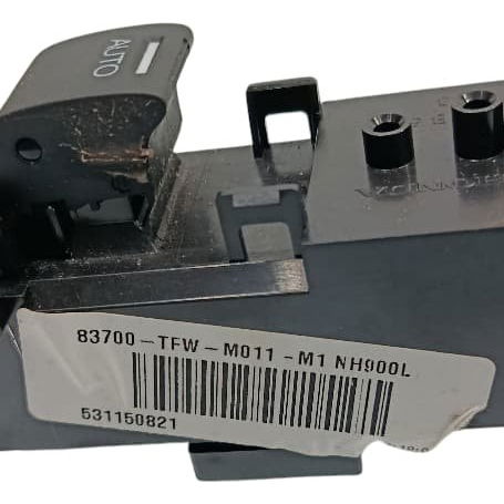 Botão Vidro Traseiro Direito Honda Hrv 2020