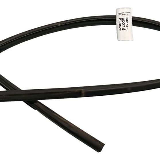 Borracha Guia Janela Traseira Direita Honda Hrv 2020 Preto