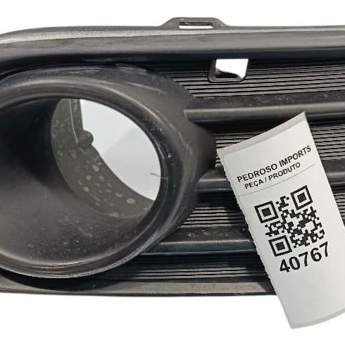 Moldura Farol Milha Direito Honda Hrv Touring 1.5 2020 Preto Direito