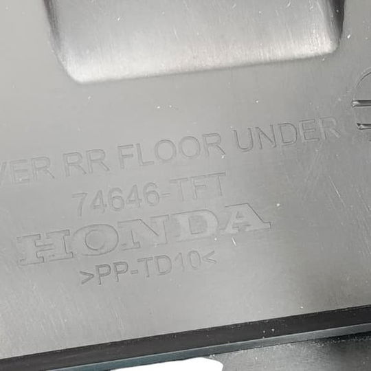 Protetor Assoalho Traseiro Honda Hrv Touring 1.5 2020