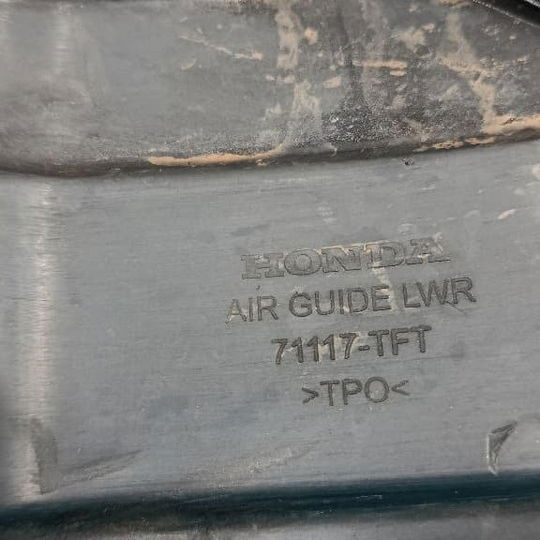 Defletor Acabamento Esquerdo Radiador Honda Hrv Touring 2020