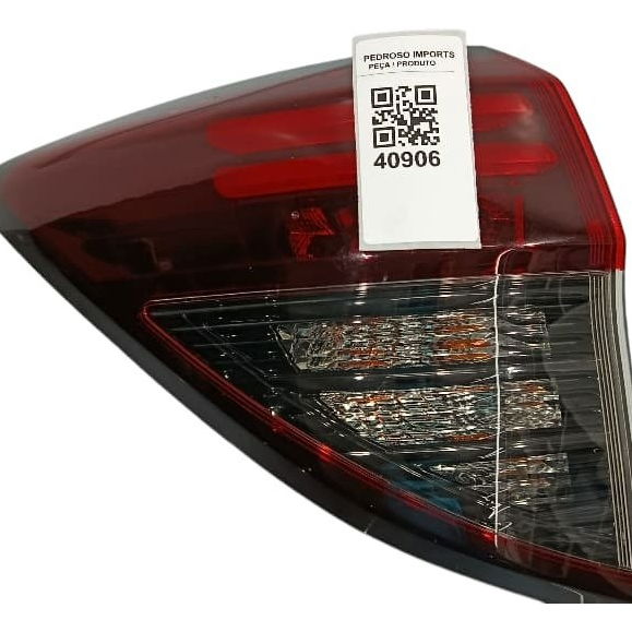 Lanterna Tras. Dir. Honda Hrv Touring 1.5 2020 (com Detalhe) Vermelho Direito/passageiro