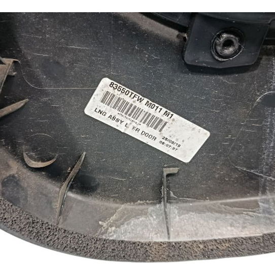 Forro Porta Dianteiro Esquerdo Honda Hrv Touring 1.5 2020