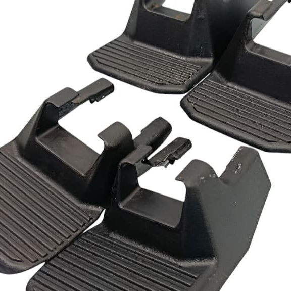 Kit Acabamento Trilho Banco Toyota Sw4 Gr 2024 Preto