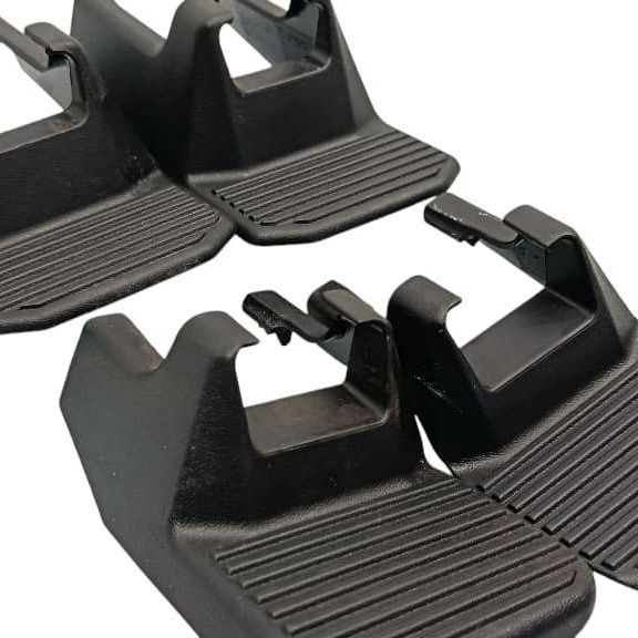 Kit Acabamento Trilho Banco Toyota Sw4 Gr 2024 Preto