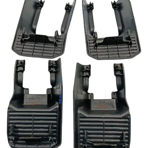 Kit Acabamento Trilho Banco Toyota Sw4 Gr 2024 Preto