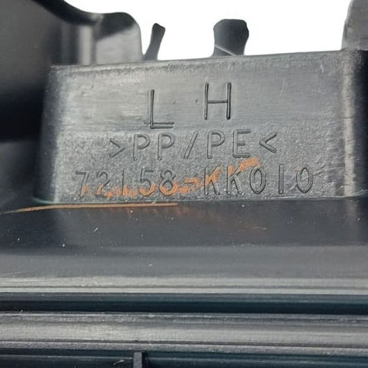 Kit Acabamento Trilho Banco Toyota Sw4 Gr 2024 Preto