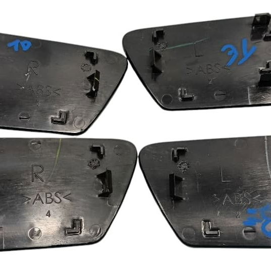 Kit Tampa Maçaneta Porta Toyota Sw4 Gr 2024 Preto