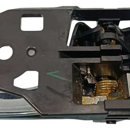 Maçaneta Interna Traseira Esquerda Toyota Sw4 Gr 2024 Prateado Traseira