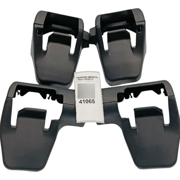 Kit Acabamentos Trilho Banco Traseiro Toyota Sw4 Gr 2024 Preto