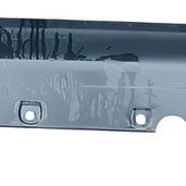 Spoiler Lado Esquerdo Bmw X5 2010 Preto