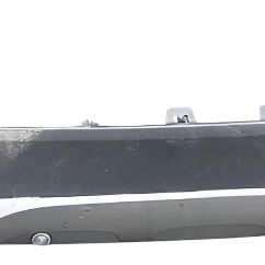 Saia Aplique Parachoque Traseiro Bmw X1 2014 Prateado