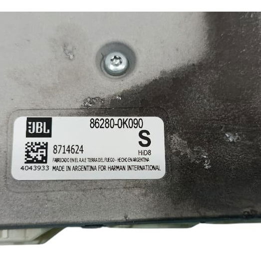 Módulo Som Conforto Toyota Sw4 Gr 2024