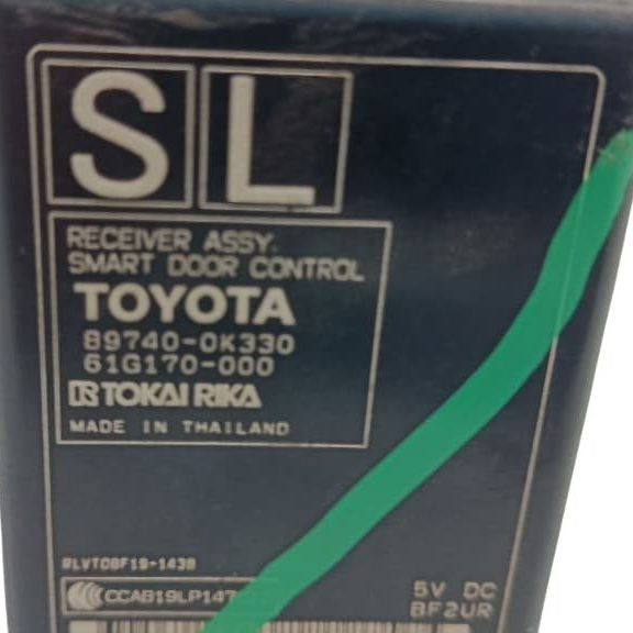 Módulo Controle Tração Toyota Sw4 G4 2024