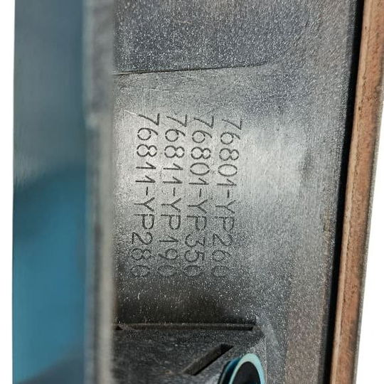 Friso Tampa Traseira Toyota Sw4 Gr 2024 Branco