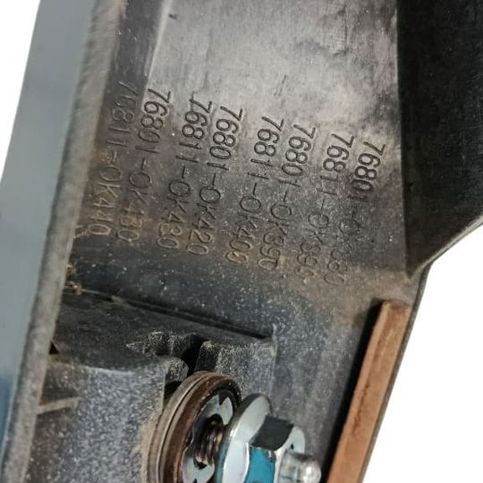 Friso Tampa Traseira Toyota Sw4 Gr 2024 Branco