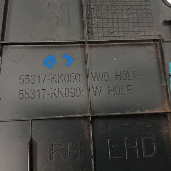 Acabamento Esquerdo Painel Toyota Sw4 Gr 2024 Rosa Animal Print