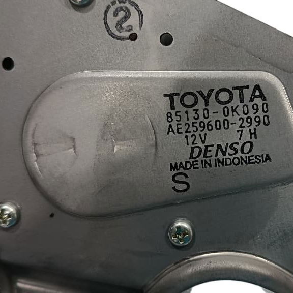 Motor Limpador Traseiro Toyota Sw4 Gr 2024