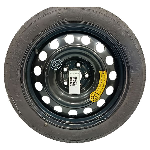 Roda Estepe 17 Chery Tiggo 7 Pro 2024 Preto