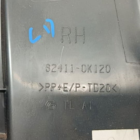 Acabamento Coluna Direita Toyota Sw4 Gr 2024