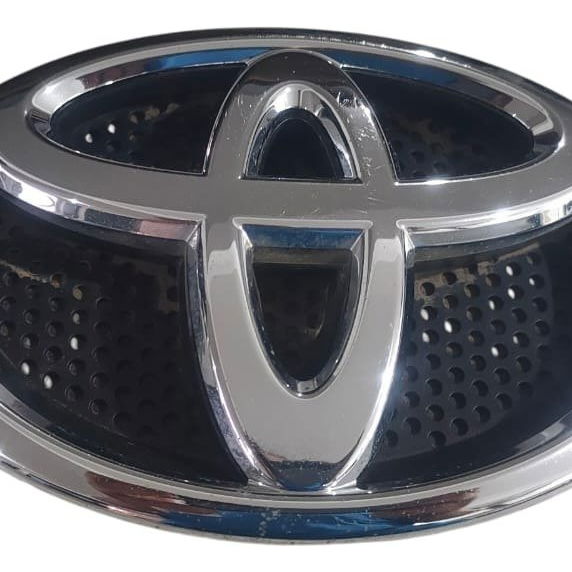 Emblema Parachoque Dianteiro Rav 4 2013 Prateado