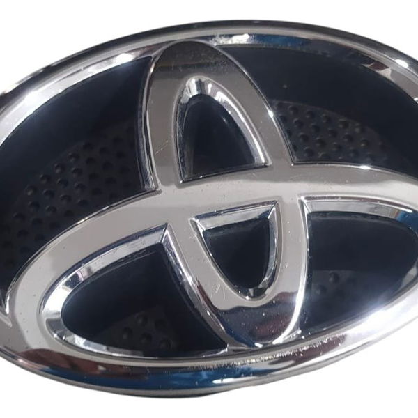 Emblema Parachoque Dianteiro Rav 4 2013 Prateado