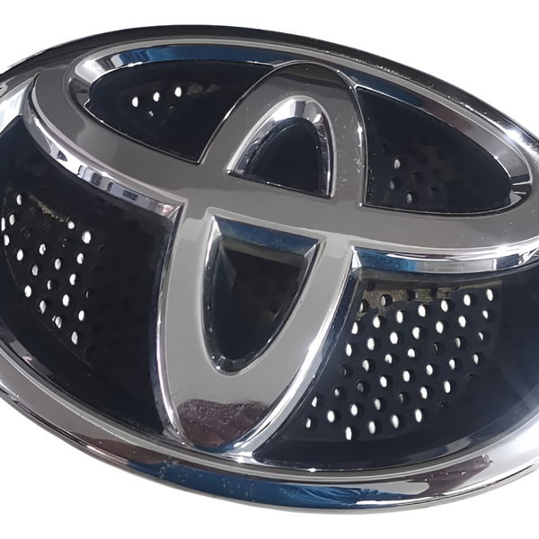 Emblema Parachoque Dianteiro Rav 4 2013 Prateado