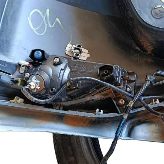 Parachoque Traseiro Toyota Sw4 Gr 2024 (s/sensor Estacion.)