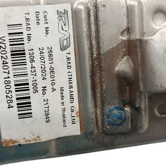 Radiador Válvula Egr Toyota Sw4 Gr 2.8 2024