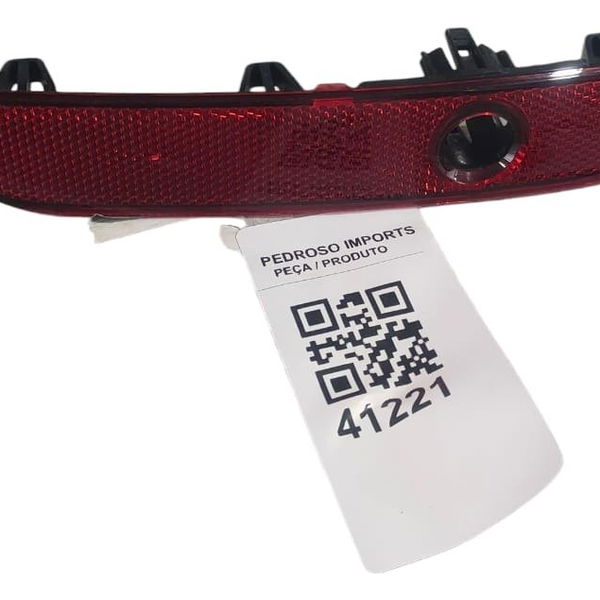 Refletor Parachoque Traseiro Volkswagen Taos Highline 2023 Vermelho