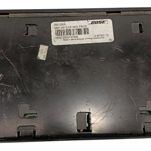 Amplificador Bose Audi A6/s6 V8 2000 Preto
