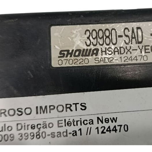 Módulo Direção Elétrica Honda New Fit 2009