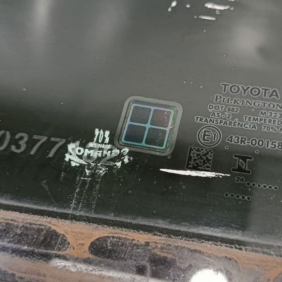 Vidro Dianteiro Esquerdo Toyota Sw4 Gr 2.8 2024