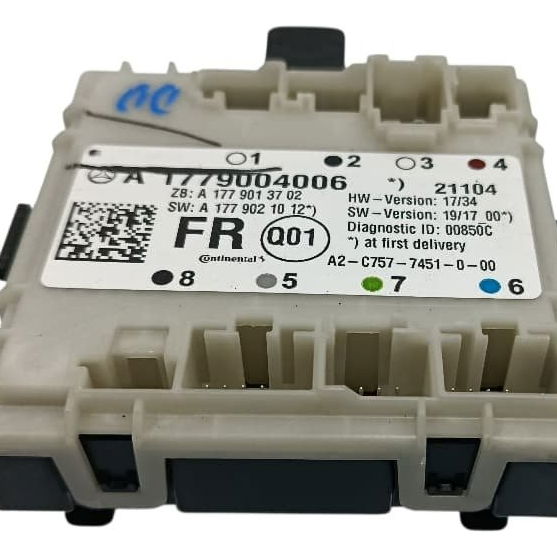 Módulo Porta Dianteira Direita Mercedes Glb 200 1.3 2021