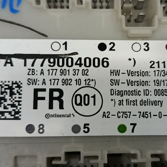 Módulo Porta Dianteira Direita Mercedes Glb 200 1.3 2021